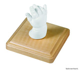 BABY SCULPT - Kit de Moulage d'Empreintes de Pieds et Mains pour Bébé Souvenir Bébé 100g / 100g (1 moulage / Pied ou Main) - Parents Sereins