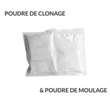 BABY SCULPT - Kit de Moulage d'Empreintes de Pieds et Mains pour Bébé Souvenir Bébé 100g / 100g (1 moulage / Pied ou Main) - Parents Sereins