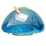 BabyPool - Tente de Plage Anti-UV avec Piscine Tente de Plage Enfant - Parents Sereins