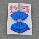 Bandeau Élastique Noeud Papillon Accessoires Enfant Bleu Roi / Taille Unique - Parents Sereins