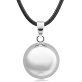 Bola de Grossesse - Bille - Argent Bola de Grossesse - Collier de Maternité 80 cm - Parents Sereins