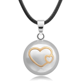 Bola de Grossesse - Bille et Coeur Bola de Grossesse - Collier de Maternité 80 cm - Parents Sereins