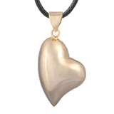 Bola de Grossesse - Coeur Allongé - Or Bola de Grossesse - Collier de Maternité 80 cm - Parents Sereins