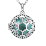 Bola de Grossesse - Mosaïque Bola de Grossesse - Collier de Maternité Orange / 80 cm - Parents Sereins
