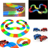 Circuit de Voitures Lumineux Light Race Jouet Enfant 220 PIÈCES + 1 VOITURE - Parents Sereins