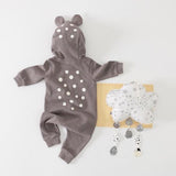 Combinaison Faon Bambaby Pyjama - Combinaison - Vêtements Enfants GRIS / 3M - Parents Sereins