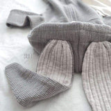 Combinaison Lapin Buby Pyjama - Combinaison - Vêtements Enfants GRIS / 0 à 3 mois - Parents Sereins