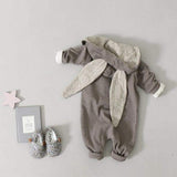 Combinaison Lapin Buby Pyjama - Combinaison - Vêtements Enfants GRIS / 0 à 3 mois - Parents Sereins