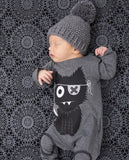 Combinaison Pyjama Chat Cartoon Pyjama - Combinaison - Vêtements Enfants 0 - 3 mois - Parents Sereins