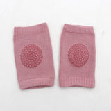 Genouillères Anti-Dérapantes Pour Bébé - Kneeby Accessoires Bébé ROSE - Parents Sereins