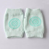 Genouillères Anti-Dérapantes Pour Bébé - Kneeby Accessoires Bébé VERT - Parents Sereins