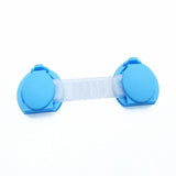 Lot de 10 bloque-placard/tiroir à glissière Sécurité Enfant Blanc 15 cm - Parents Sereins