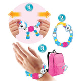 Magic Twist - 1 ACHETÉ LE 2ÈME À -50% (Nouveauté 2018) Bracelet Licorne (transparent) - Bientôt Épuisé - Parents Sereins