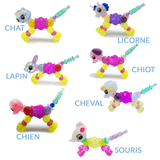 Magic Twist - 1 ACHETÉ LE 2ÈME À -50% (Nouveauté 2018) Bracelet Licorne (transparent) - Bientôt Épuisé - Parents Sereins