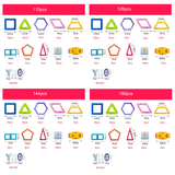 MAGNETY ™ Blocs de Construction Magnétiques - Parents Sereins