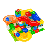 Marbly Run - Circuit de Billes à Construire (compatible Lego et Duplo) Jouet Enfant 52 pièces - PACK BASIQUE - Parents Sereins