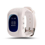 Montre GPS pour enfant avec écran noir & blanc Montre GPS Enfant Blanc - Parents Sereins