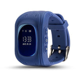 Montre GPS pour enfant avec écran noir & blanc Montre GPS Enfant Bleu foncé - Parents Sereins