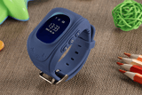 Montre GPS pour enfant avec écran noir & blanc Montre GPS Enfant Noir - Parents Sereins