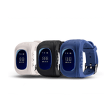 Montre GPS pour enfant avec écran noir & blanc Montre GPS Enfant Noir - Parents Sereins