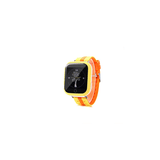 Montre GPS pour enfant avec écran tactile couleur & jeux d'apprentissage Montre GPS Enfant Orange avec film de protection / Alphabet Latin - Parents Sereins