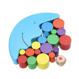 MOONY ™ Jeu Éducatif d'Équilibre en Bois - Parents Sereins