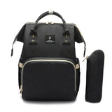 My Baby Bag 2.0 - Sac à Dos de Maternité Multi-fonctions USB Sac de Maternité Noir - Parents Sereins