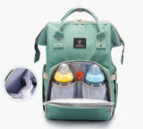 My Baby Bag 2.0 - Sac à Dos de Maternité Multi-fonctions USB Sac de Maternité Vert - Bientôt Épuisé - Parents Sereins