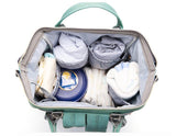My Baby Bag 2.0 - Sac à Dos de Maternité Multi-fonctions USB Sac de Maternité Vert - Bientôt Épuisé - Parents Sereins