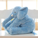 Peluche Éléphant de 65 cm Peluche Enfant Bleu - Parents Sereins