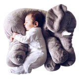 Peluche Éléphant de 65 cm Peluche Enfant Gris - Parents Sereins