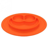 PLATY™ - Assiette Anti-Dérapante Accessoires Enfant Orange - Parents Sereins