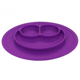 PLATY™ - Assiette Anti-Dérapante Accessoires Enfant Violet - Parents Sereins