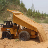 RC Duty - Camion Benne Radiocommandé Jouet - Véhicule de Chantier Radiocommandé - Parents Sereins