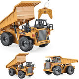 RC Duty - Camion Benne Radiocommandé Jouet - Véhicule de Chantier Radiocommandé - Parents Sereins