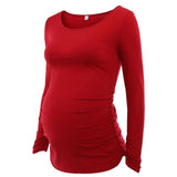Tunique de Grossesse Tunique de Grossesse Rouge / S - Parents Sereins