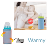 Warmy - Chauffe-Biberon Portable USB Chauffe-Biberon Bleu - Bientôt Épuisé - Parents Sereins